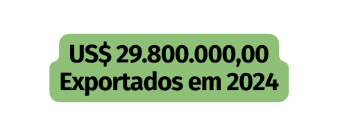US 29 800 000 00 Exportados em 2024